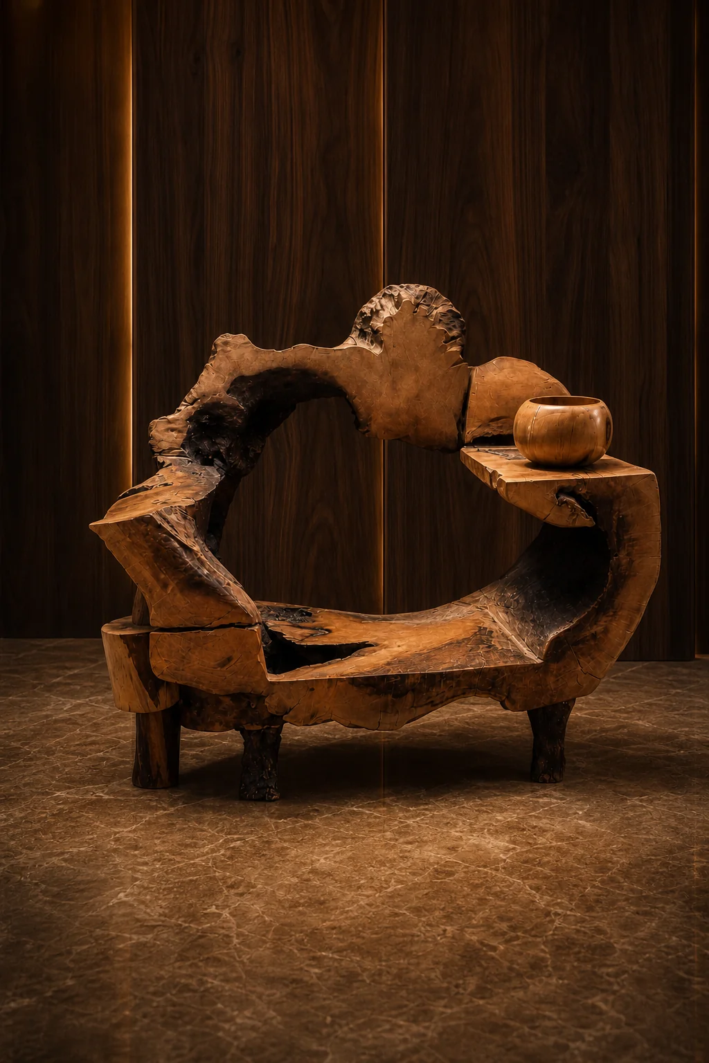 مبل تک‌نفره سرو کهن